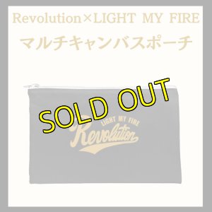 画像1: Revolution×LIGHT MY FIRE マルチキャンバスポーチ (1)